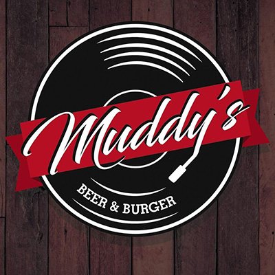 logo muddys beer burger