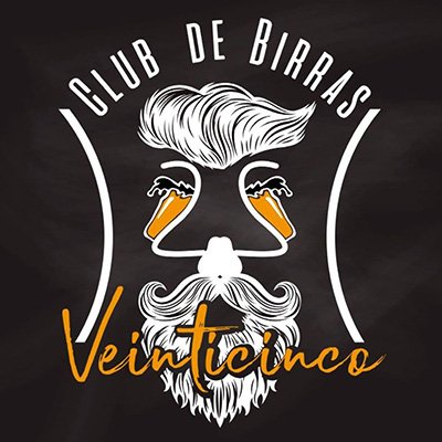 logo veinticinco club de birras