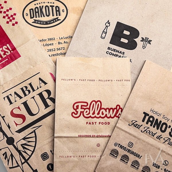 Bolsa delivery sobre con fuelle