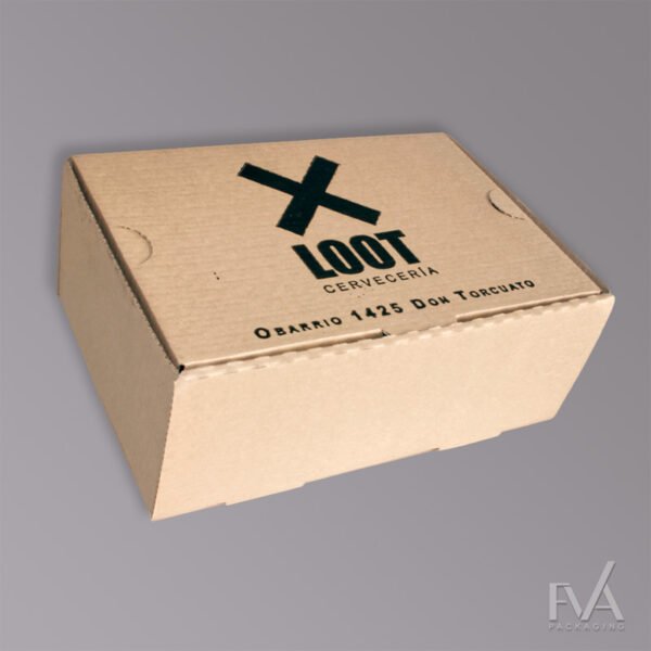 Caja Delivery Hamburguesa 