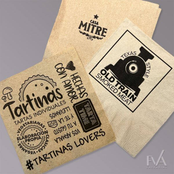 Servilletas tissue ecológicas